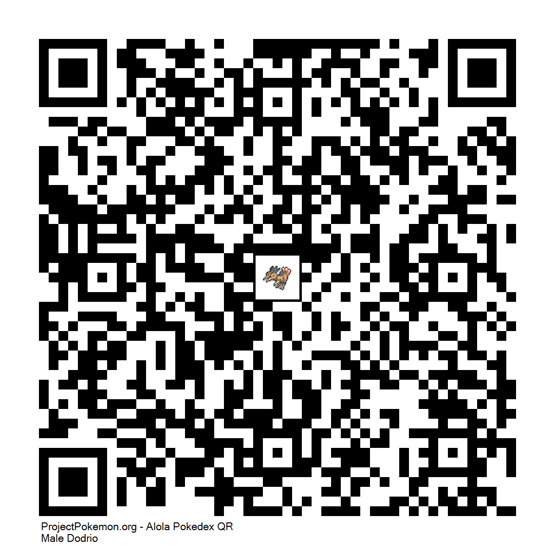 Cdigo QR de Dodrio